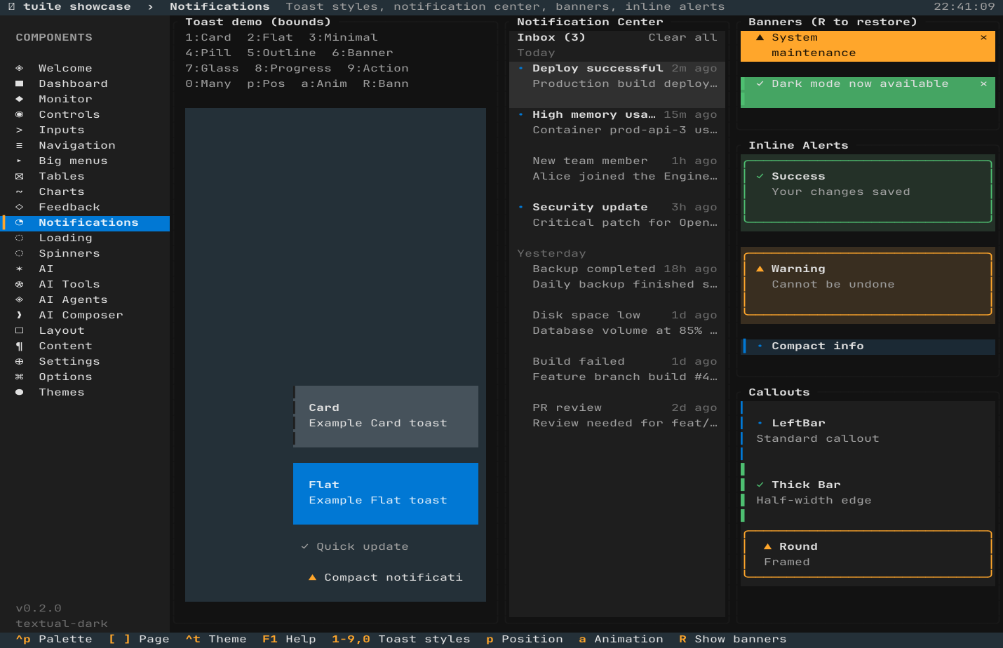 notifications